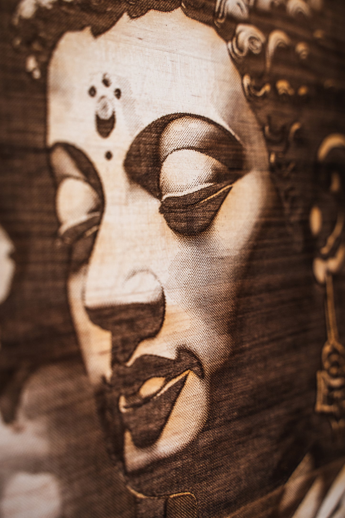 Holzplatten “BUDDHA" 22,5x30cm